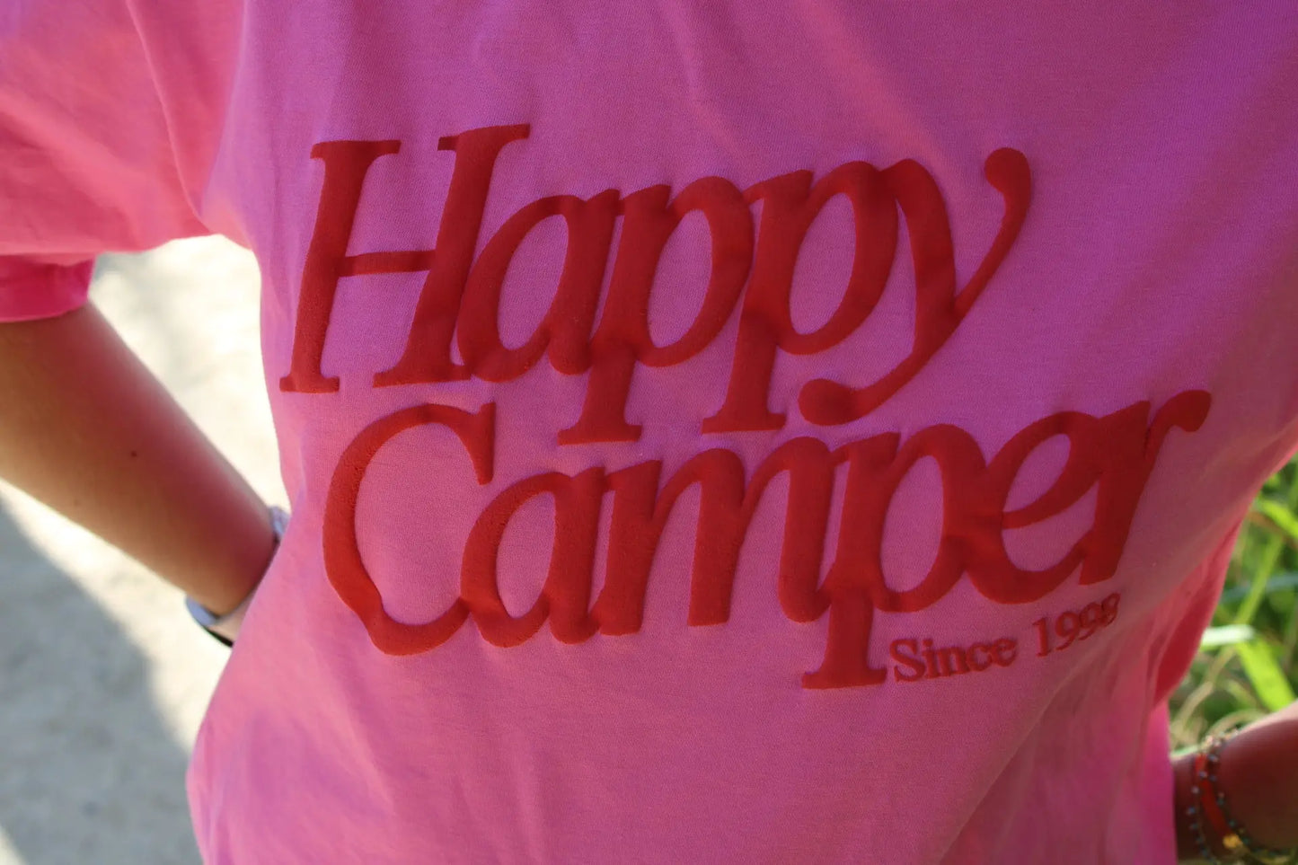 tee-shirt happy camper noden boutique