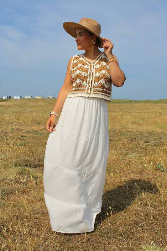 Top Nola – debardeur crochet noden boutique