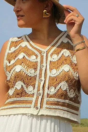 Top Nola – debardeur crochet noden boutique
