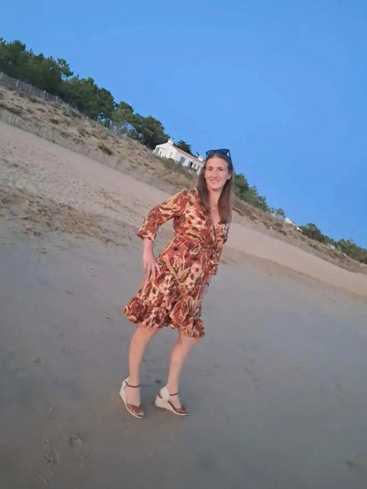 Robe courte Julia noden boutique