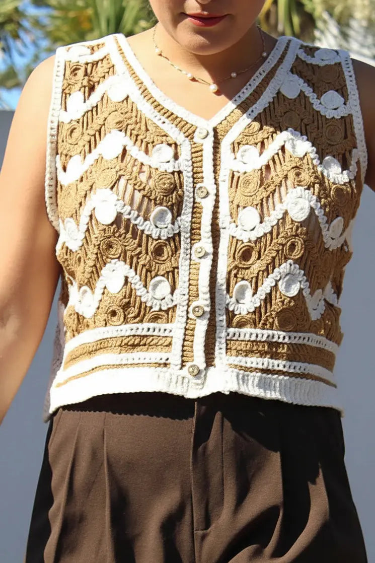 Top Nola – debardeur crochet noden boutique