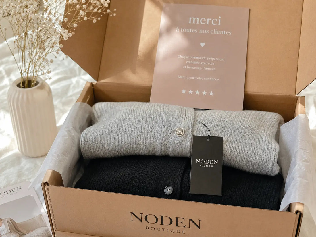 Guides des tailles vêtements femme Noden Boutique