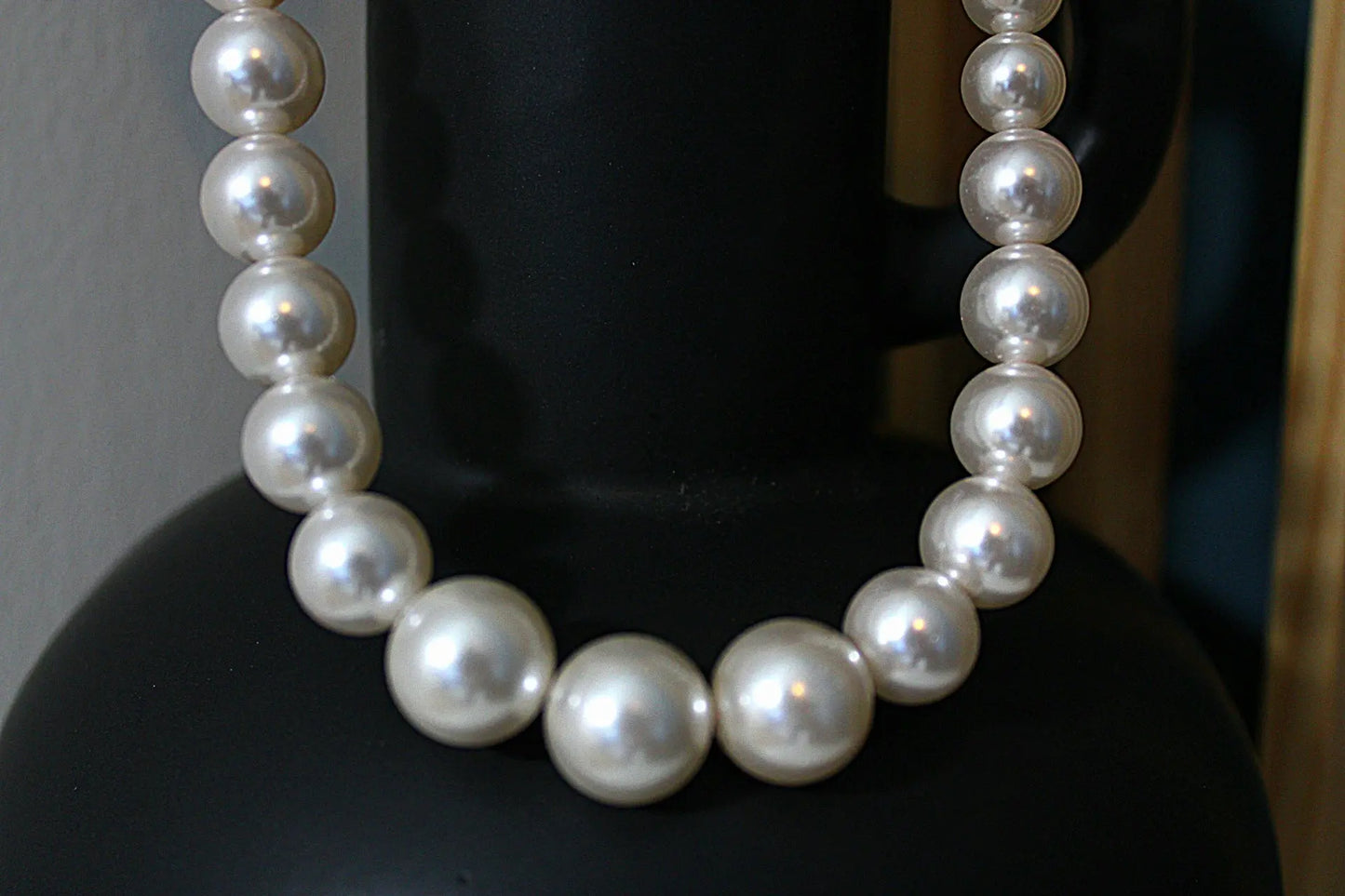 Collier Luna en perles nacrees noden boutique