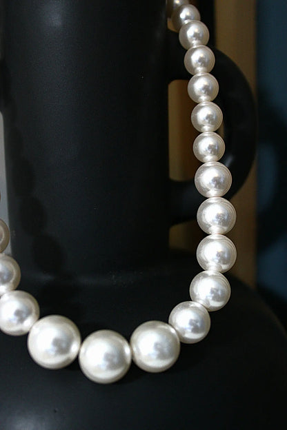 Collier Luna en perles nacrees noden boutique