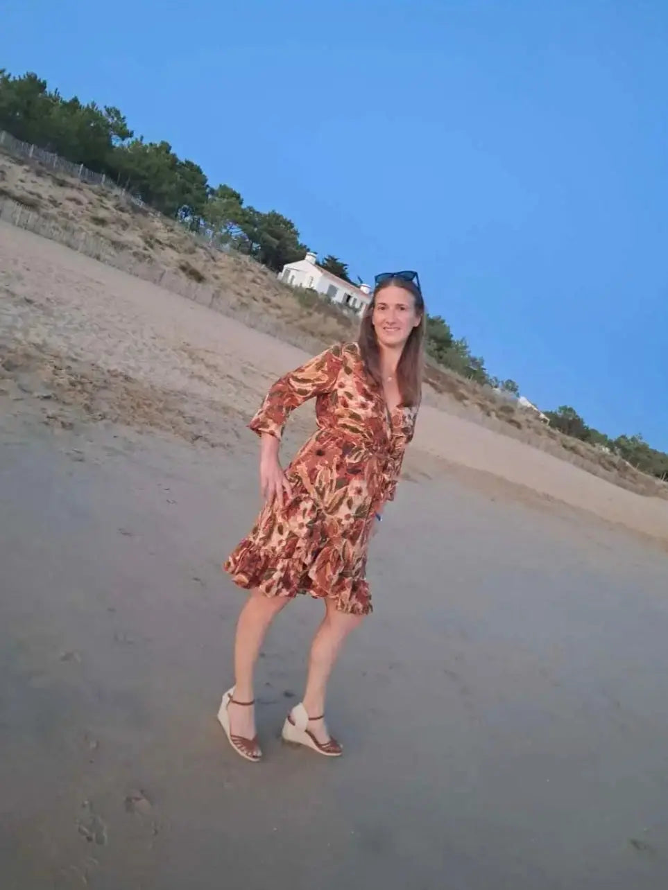 Robe courte Julia noden boutique