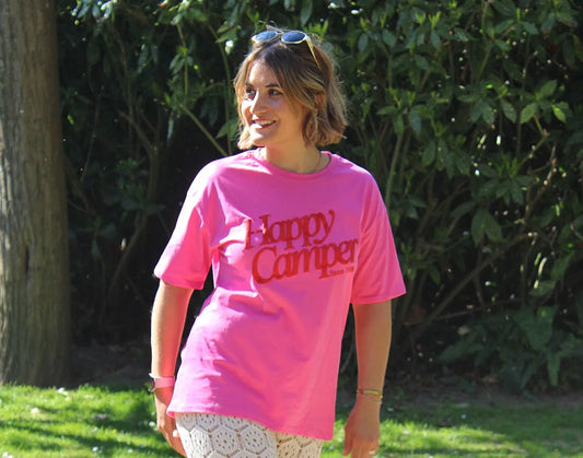 tee-shirt happy camper noden boutique