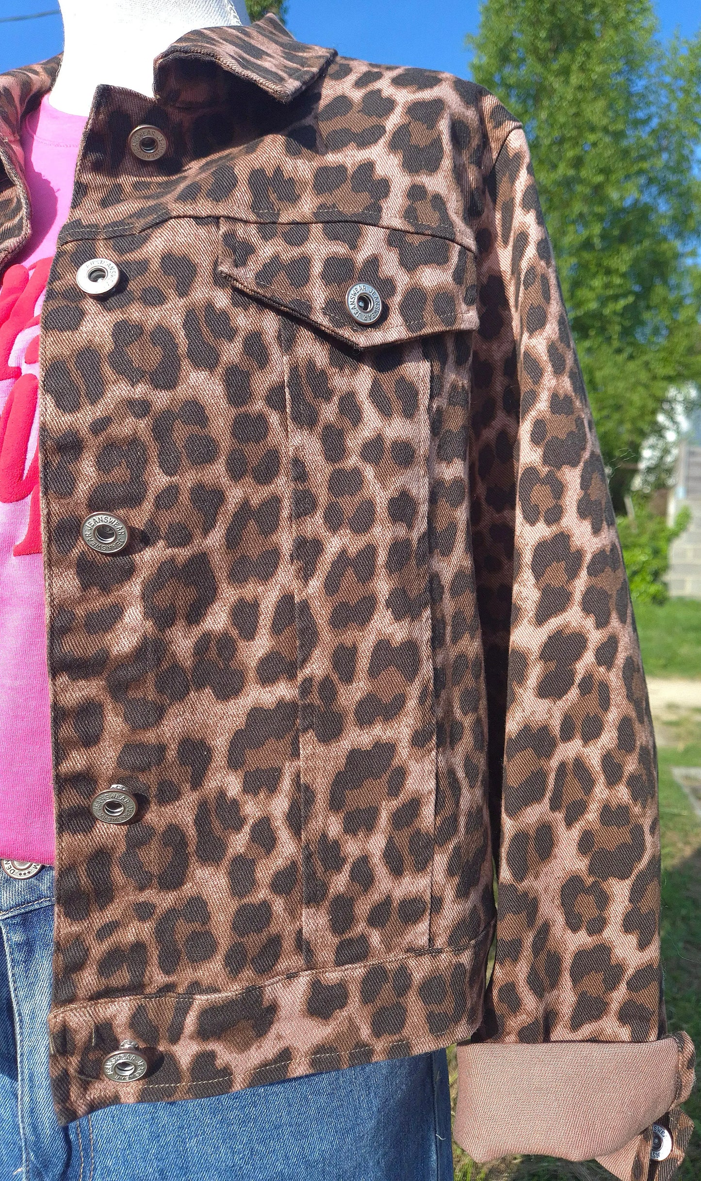Veste Chloe Leopard - Manches longues noden boutique